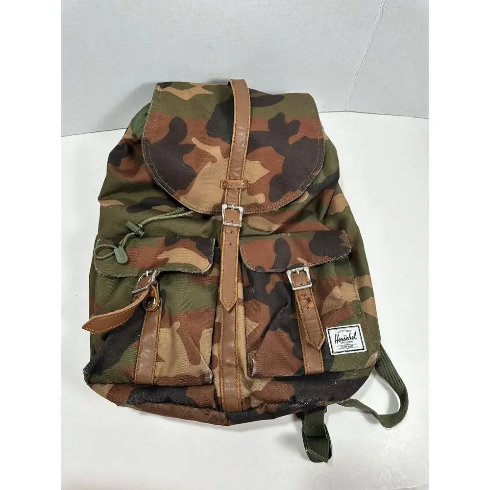 HERSCHEL SUPPLY CO DAWSON‎ Unisex CAMO Backpack 20.5L Camouflage Brown Green